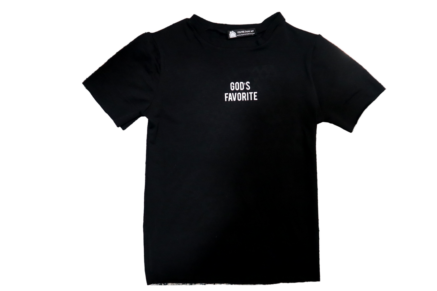 WOMENS KNIT BABY TEE-GOD'S FAVORITE
