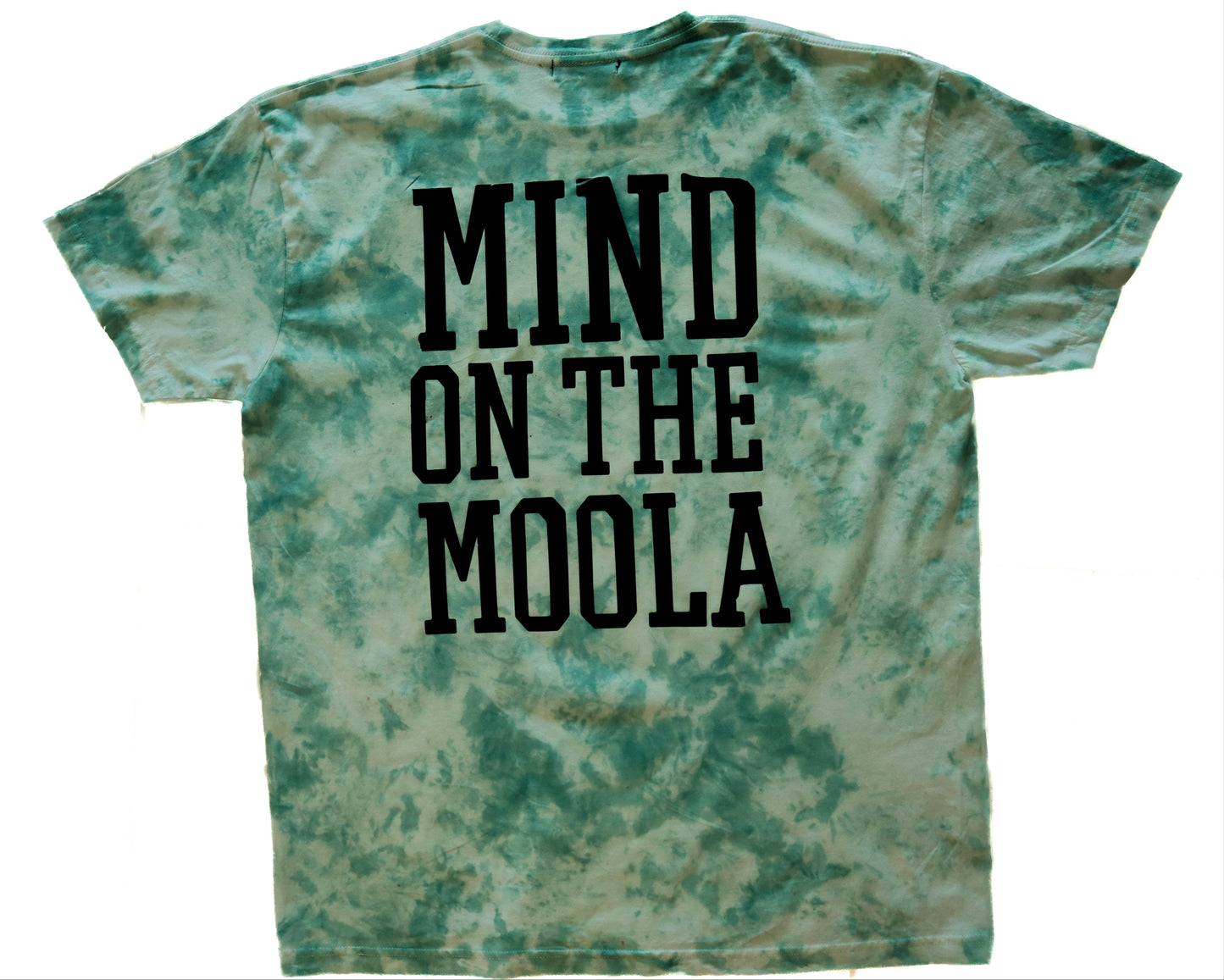 Tie Dye Unisex Tee-Money Green