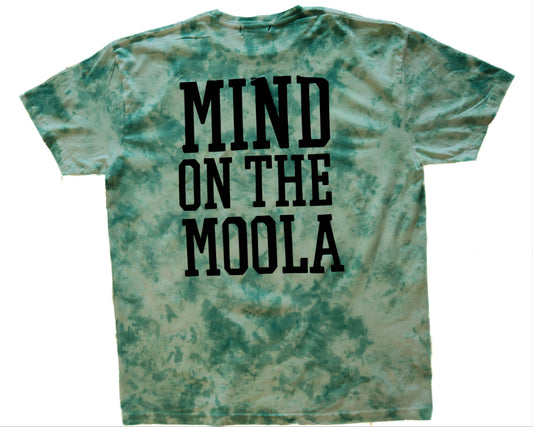 Tie Dye Unisex Tee-Money Green