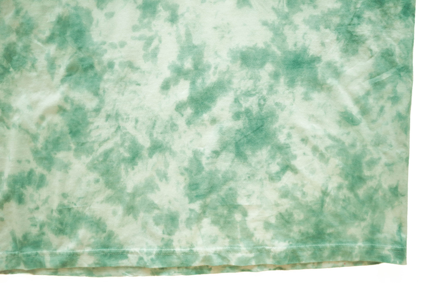 Tie Dye Unisex Tee-Money Green